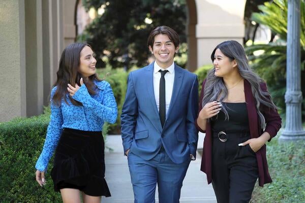 Grad students at Anderson South, UCR School of Business